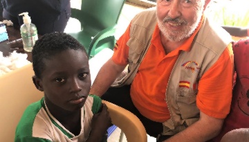 «No hay mayor satisfacción que ver a estos niños mirándote a los ojos»